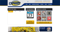 Desktop Screenshot of piedmonttireandauto.com